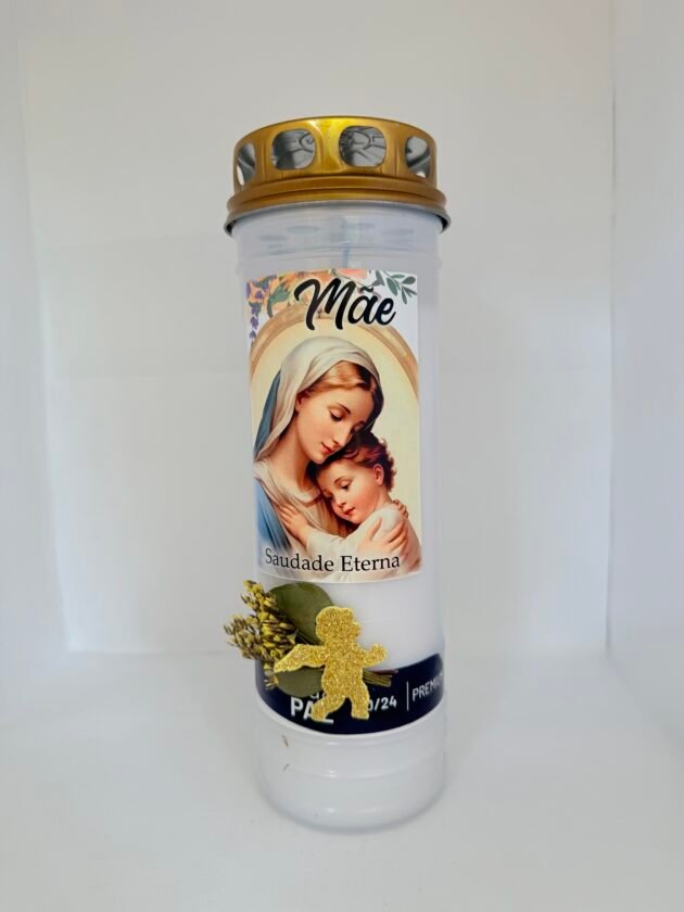 Vela Personalizado Mãe